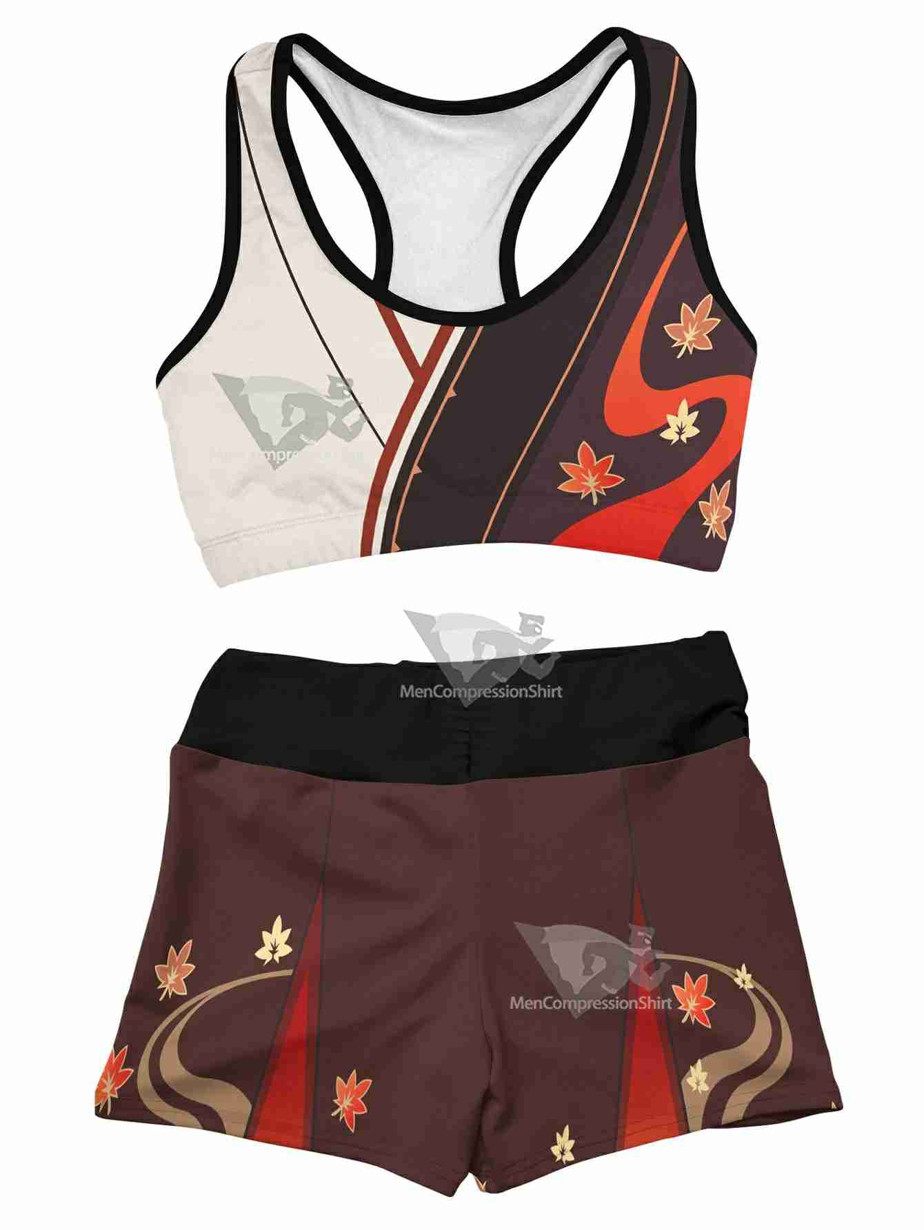 Kazuha Summer Women Compression Active Wear Set