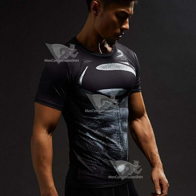 Kent Short Sleeve Sports Compression Shirt For Men