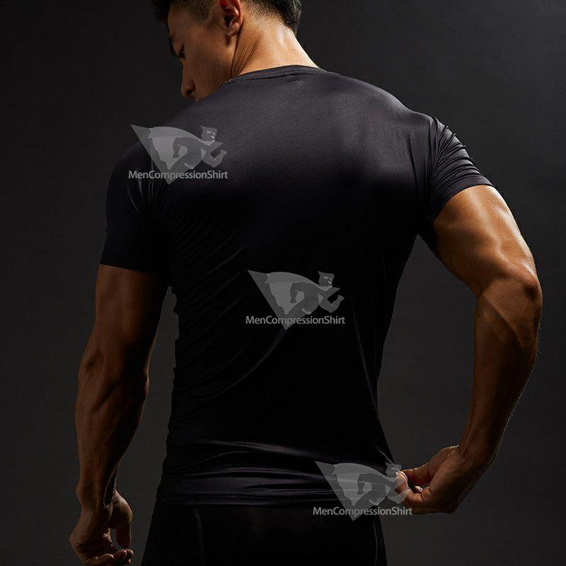 Kent Short Sleeve Sports Compression Shirt For Men