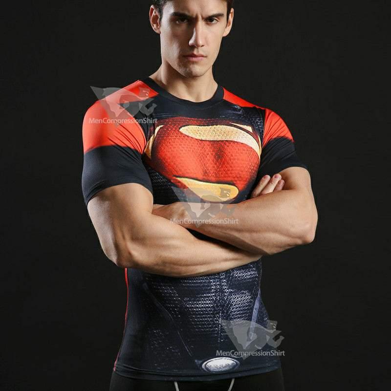 Kent Short Sleeves Sports Compression Shirt