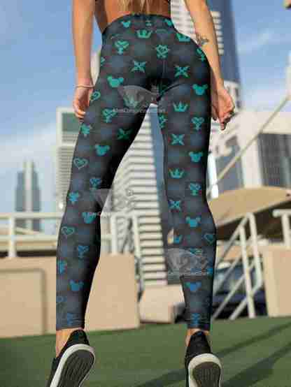 Khearts Pattern Women Compression Leggings