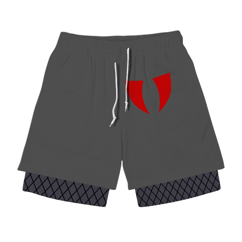 Kiba Inuzuka Anime Compression Gym Shorts