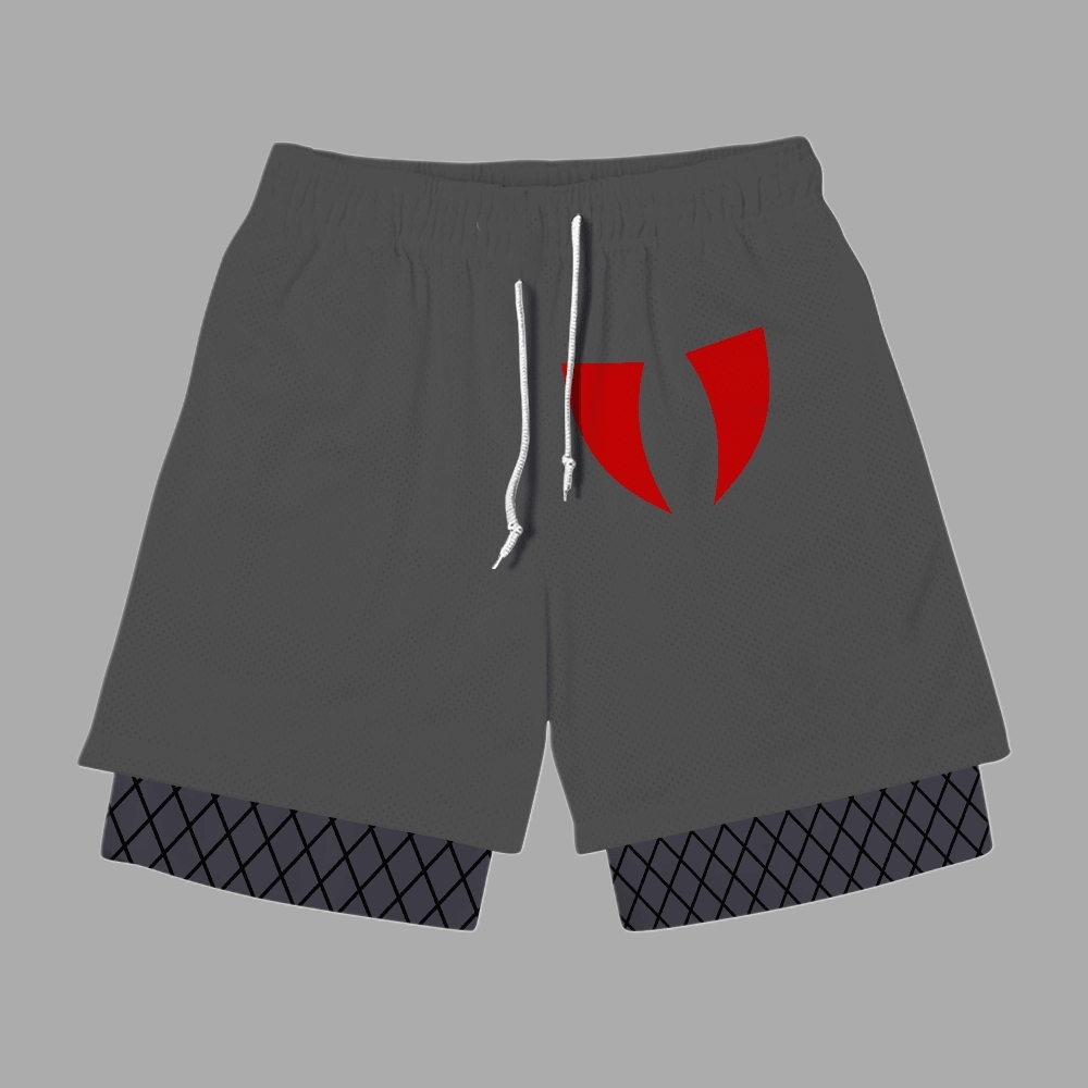 Kiba Inuzuka Anime Compression Gym Shorts