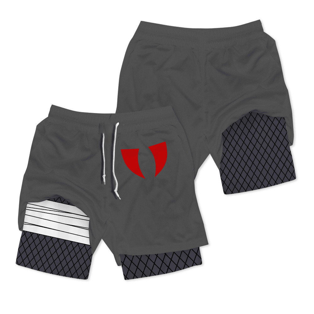 Kiba Inuzuka Anime Compression Gym Shorts