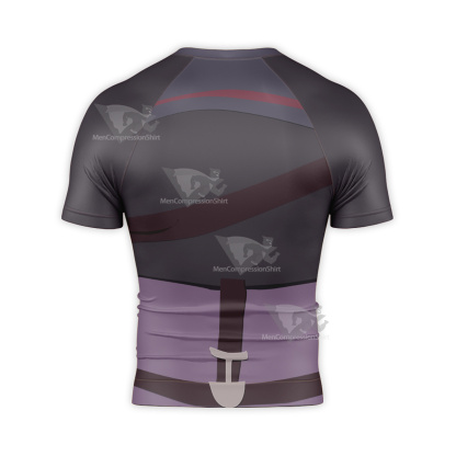 Kill La Kill Matoi Ryuko Uniform Short Sleeve Compression Shirt