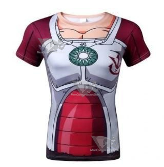 King Vegeta Dragon Ball Z Compression Rash Guard