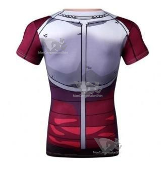 King Vegeta Dragon Ball Z Compression Rash Guard