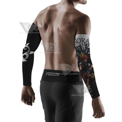 Kingdom Hearts Sora Black Compression Arm Sleeve
