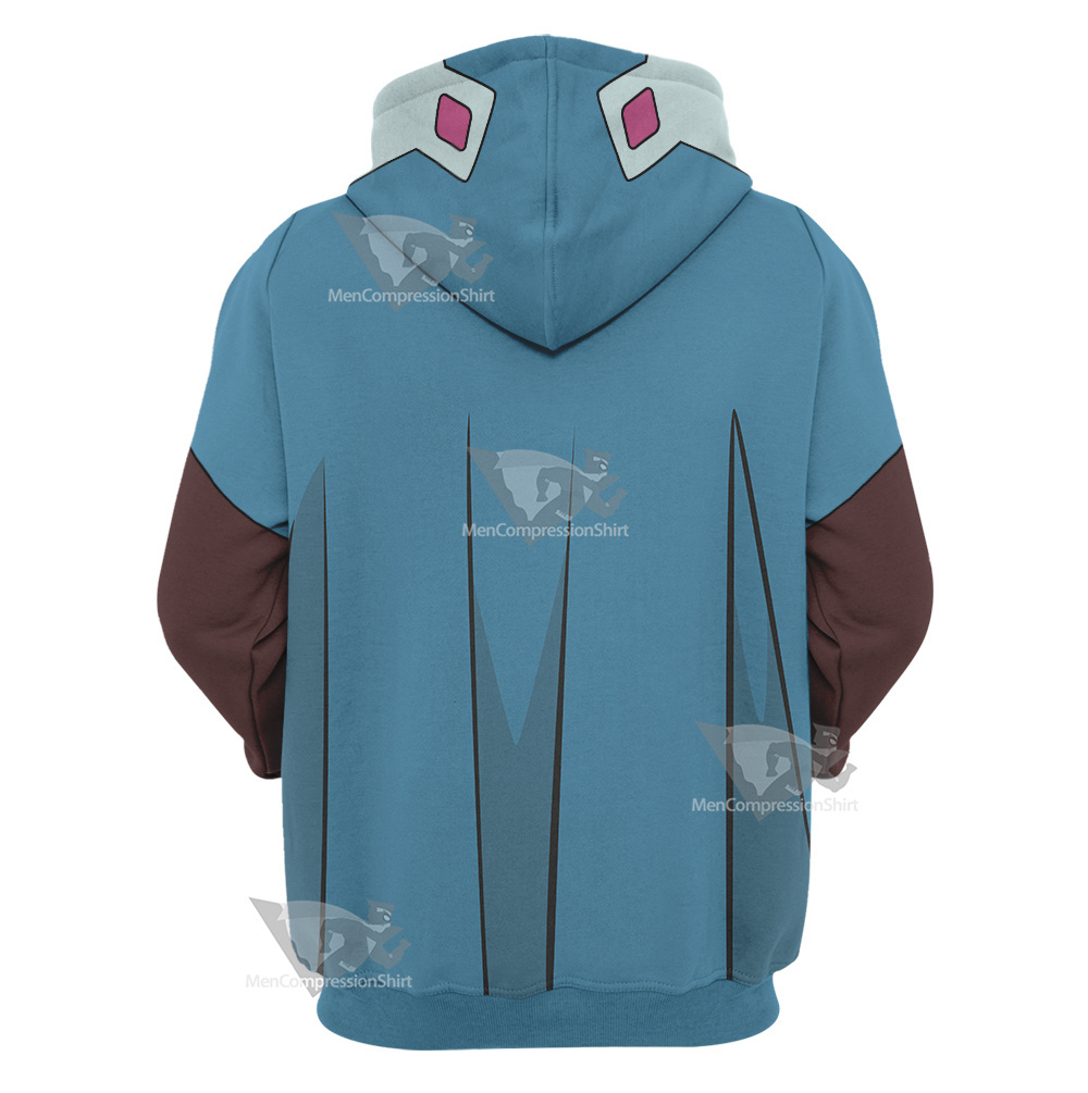 Kipo Wolf Brown Cosplay Hoodie