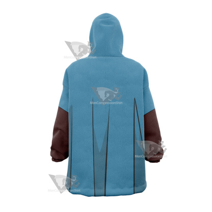 Kipo Wolf Brown Cosplay Snug Oversized Blanket Hoodie