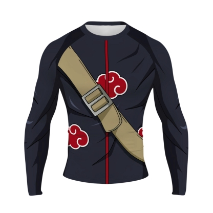 Kisame Hoshigaki Men Long Sleeve Compression Shirt