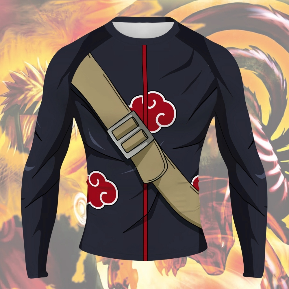 Kisame Hoshigaki Men Long Sleeve Compression Shirt