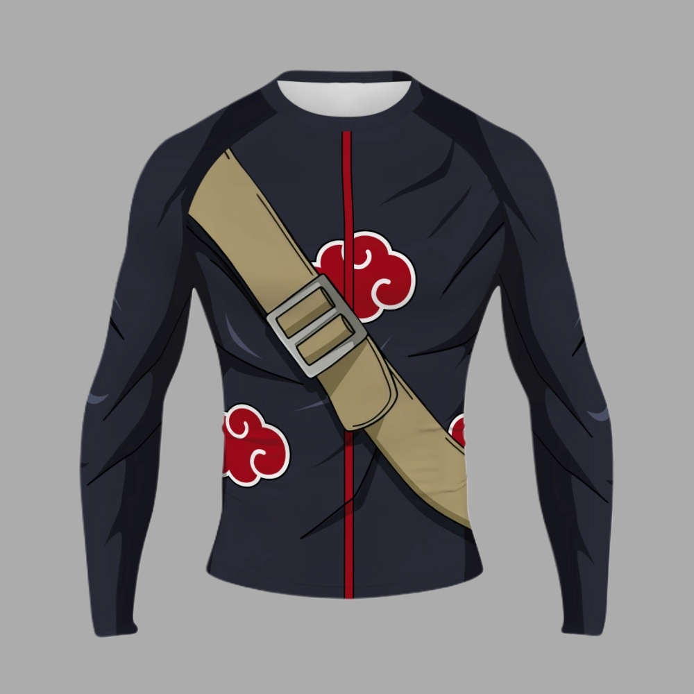 Kisame Hoshigaki Men Long Sleeve Compression Shirt
