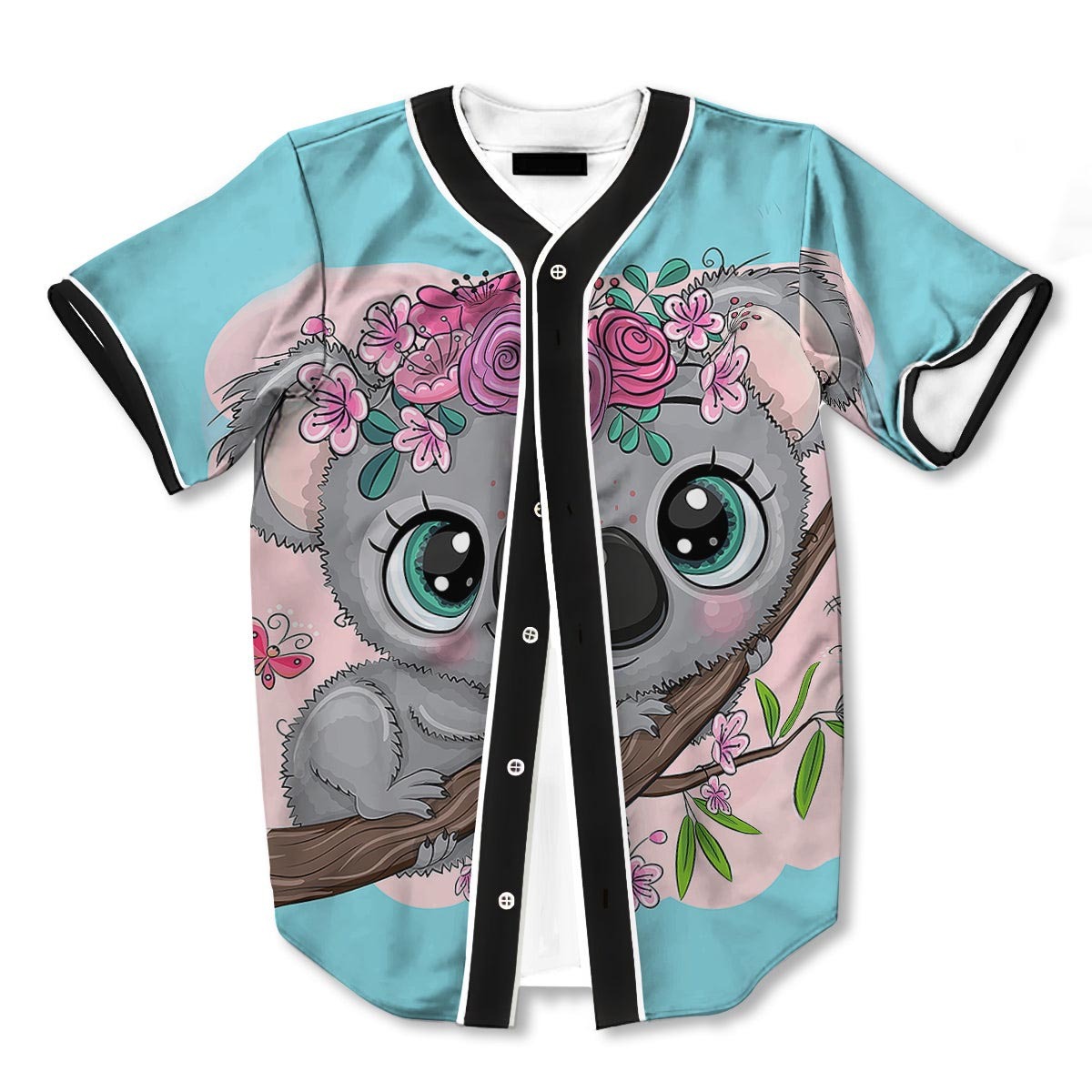 Koala Cute 3d Print Full Size Baseball Jerseys