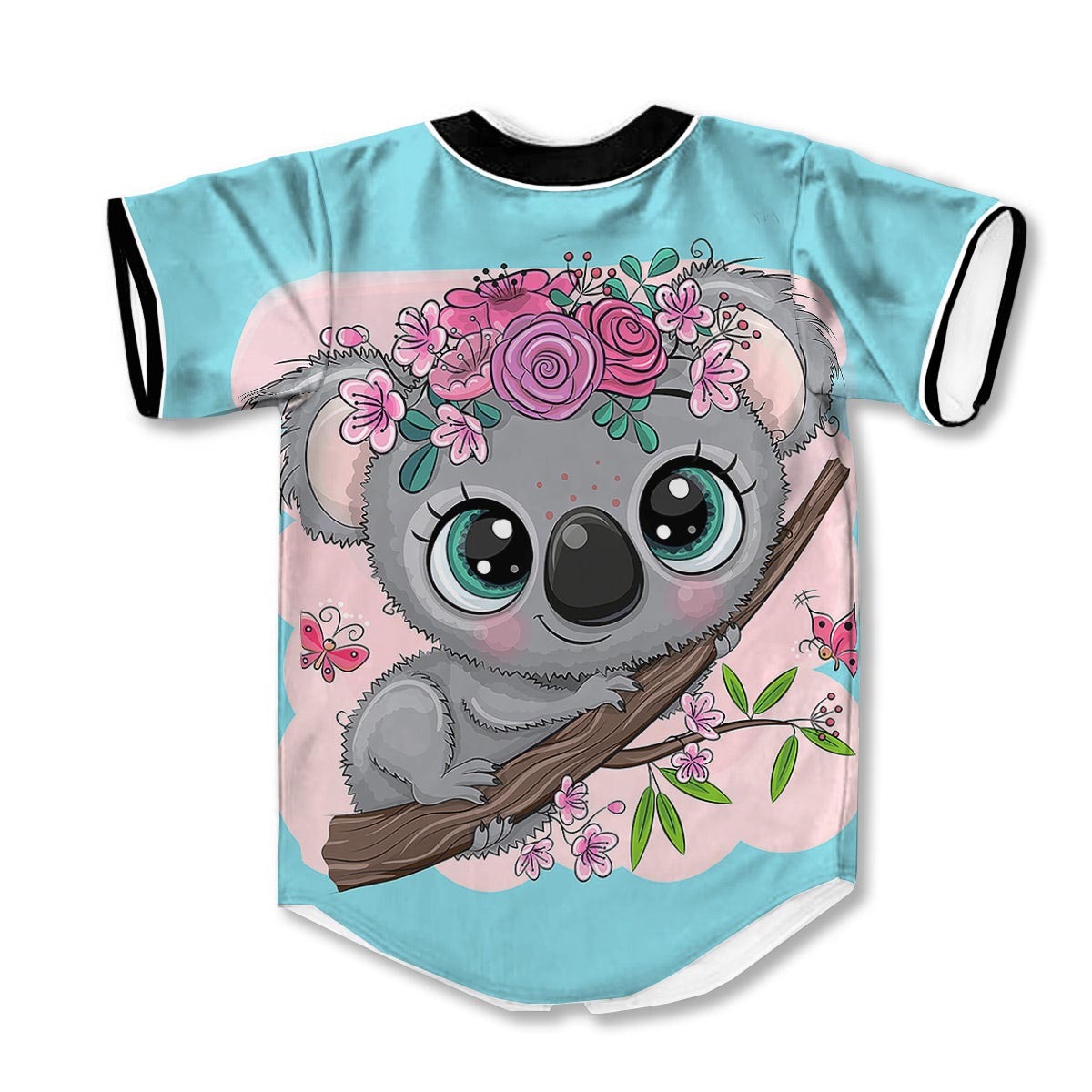 Koala Cute 3d Print Full Size Baseball Jerseys