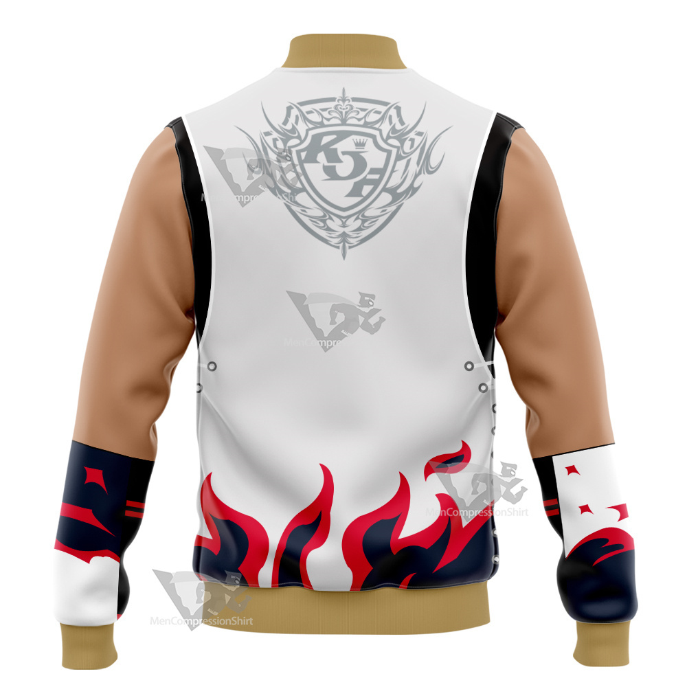 Kof The King Of Fighters Andy Bogard Varsity Jacket