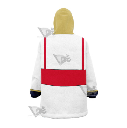 Kof The King Of Fighters Blue Mary Snug Oversized Blanket Hoodie