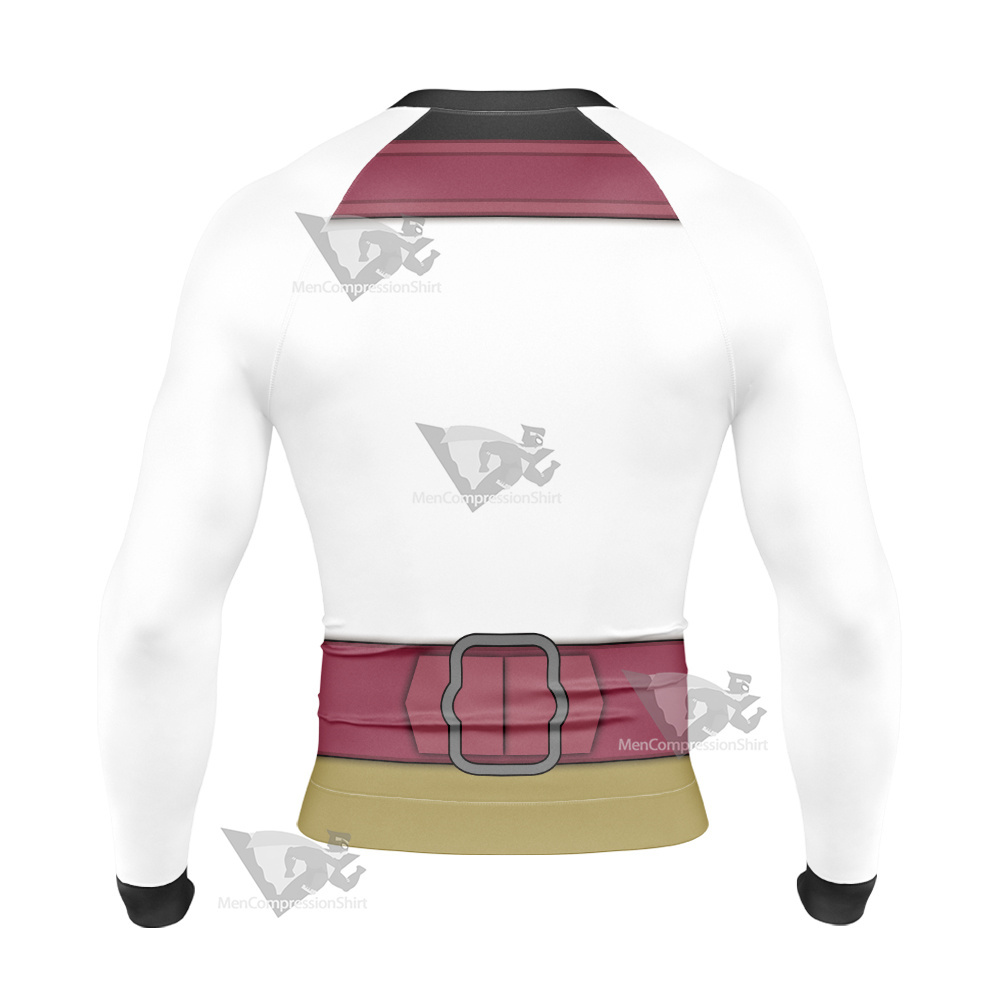 Kof The King Of Fighters King Long Sleeve Compression Shirt