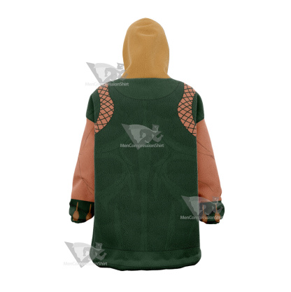 Kof The King Of Fighters Rugal Bernstein Snug Oversized Blanket Hoodie