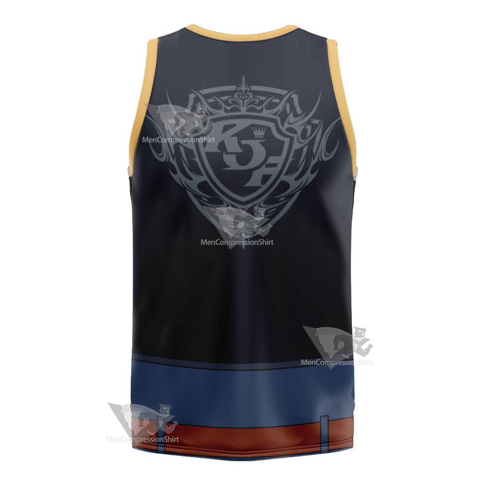 Kof The King Of Fighters Ryuji Yamazaki Basketball Jersey