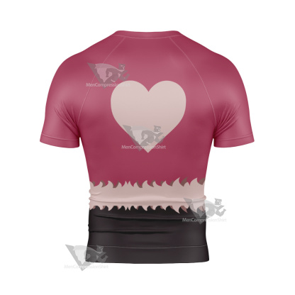 Kof The King Of Fighters Shermie Short Sleeve Compression Shirt
