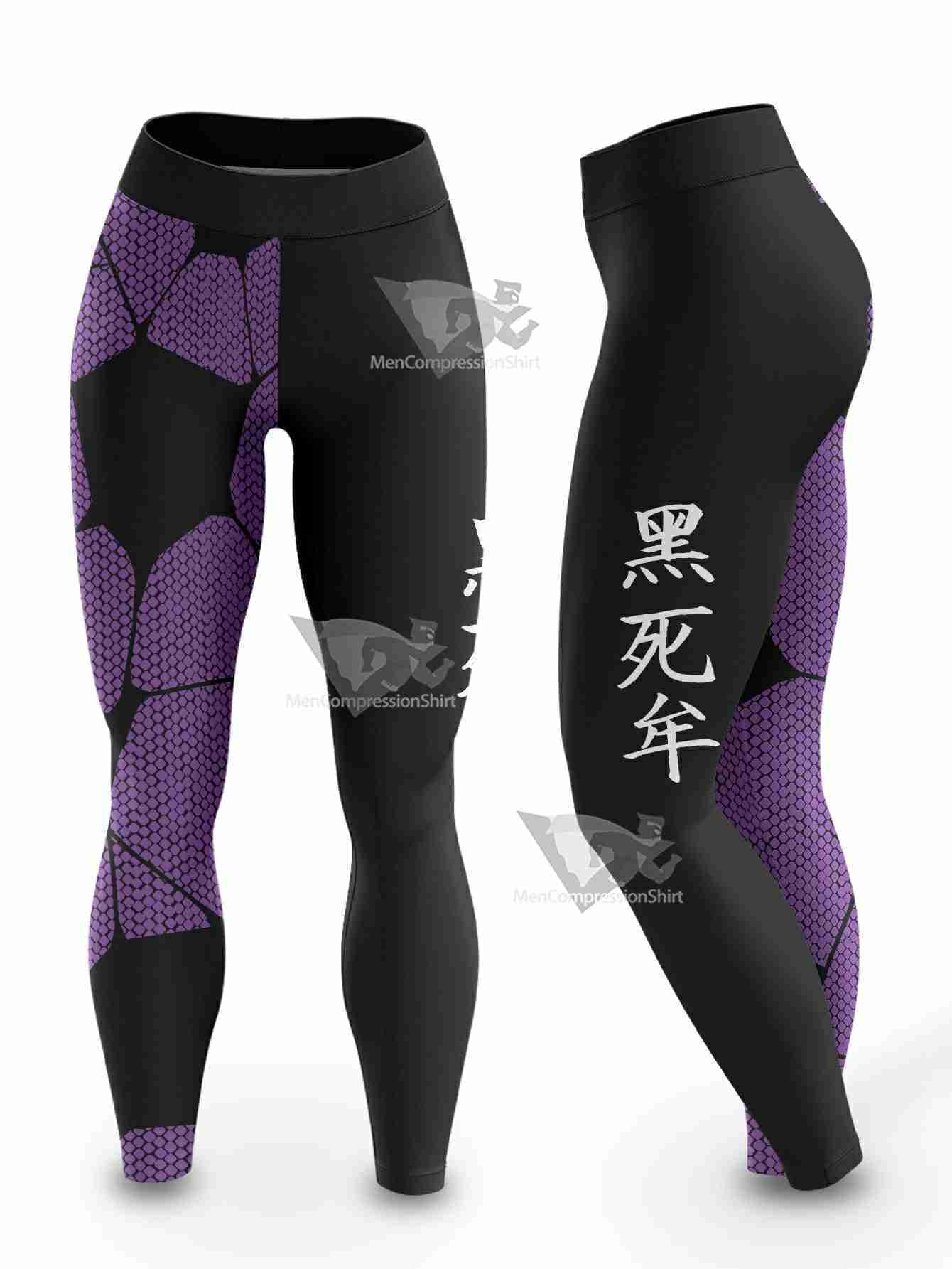 Kokushibo Fashion Women Compression Leggings