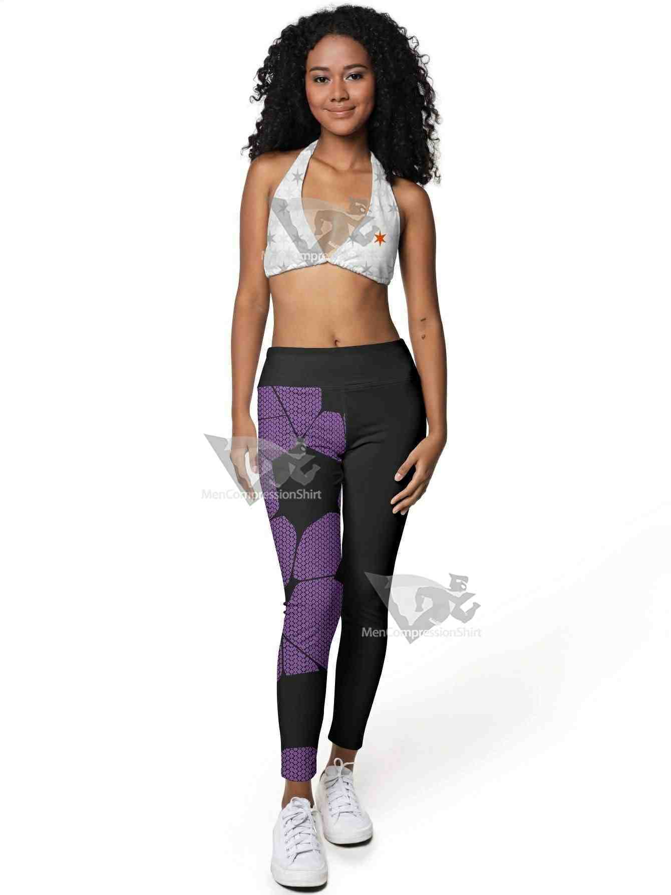 Kokushibo Fashion Women Compression Leggings