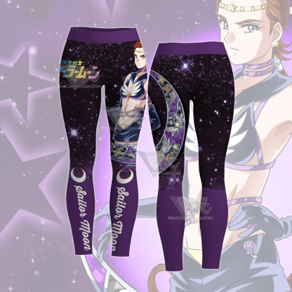 Kou Taiki Sailor Moon Sailor Star Maker Purple Women Leggings
