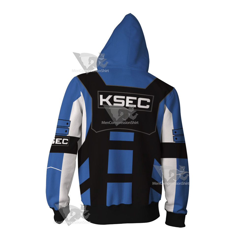 Ksec Mirrors Edge Catalyst Cosplay Zip Up Hoodie