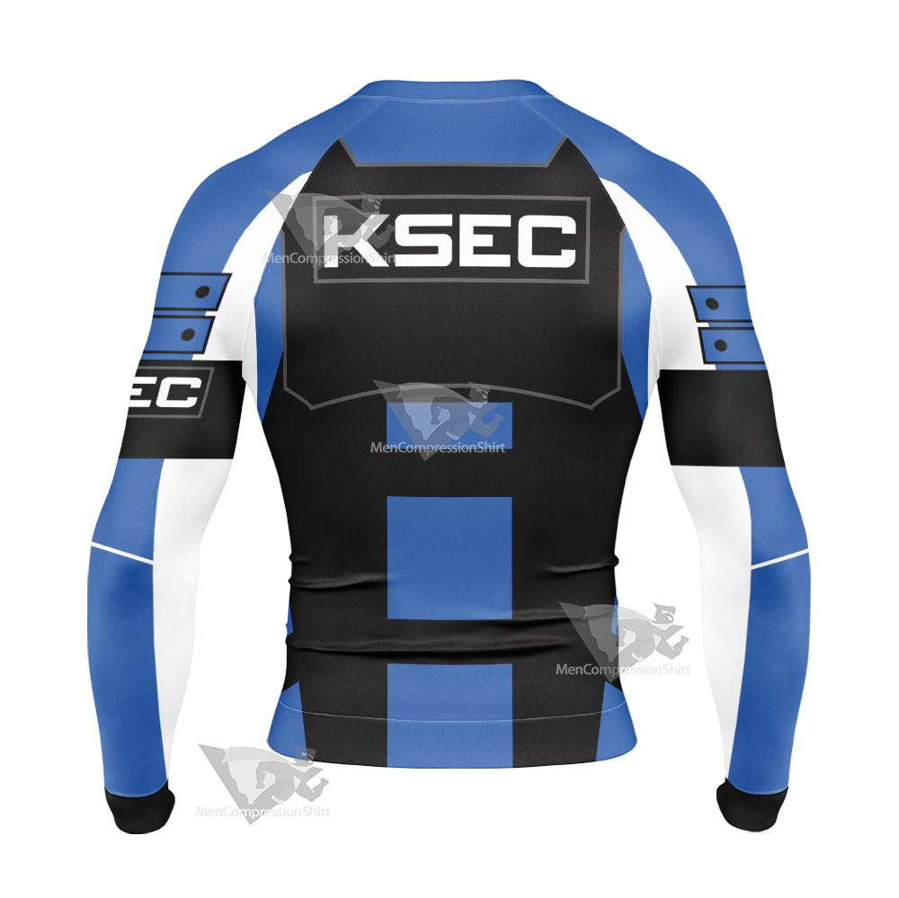 Ksec Mirrors Edge Catalyst Long Sleeve Compression Shirt