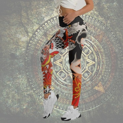 Kumonryu Shishin Vs Tamatori Hime Women Compression Legging