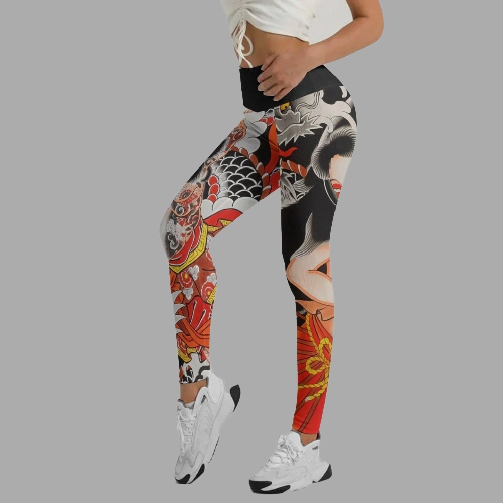 Kumonryu Shishin Vs Tamatori Hime Women Compression Legging