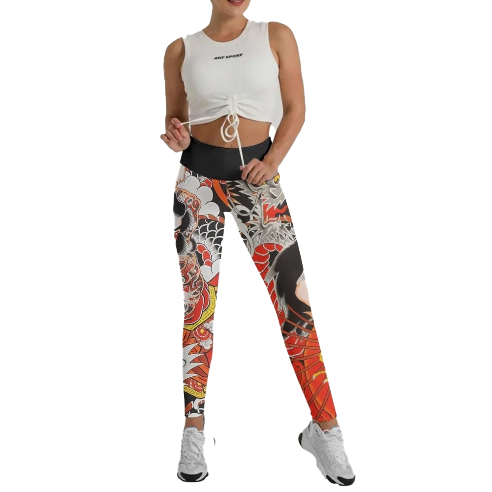 Kumonryu Shishin Vs Tamatori Hime Women Compression Legging