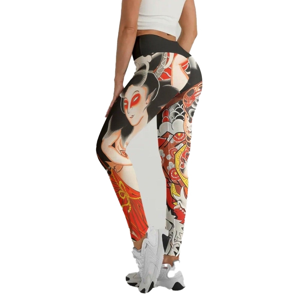 Kumonryu Shishin Vs Tamatori Hime Women Compression Legging