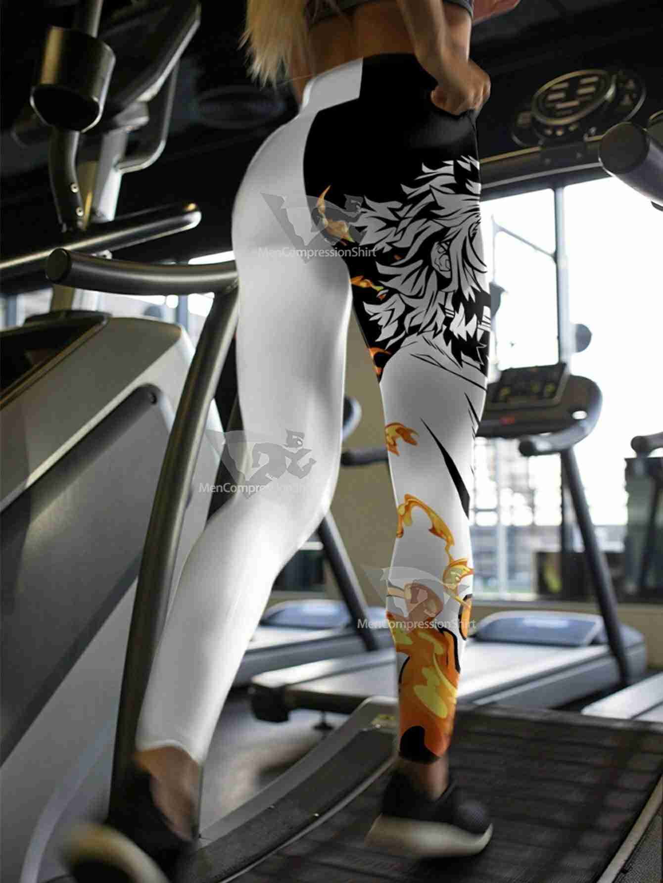 Kyojuro Cool Women Compression Leggings