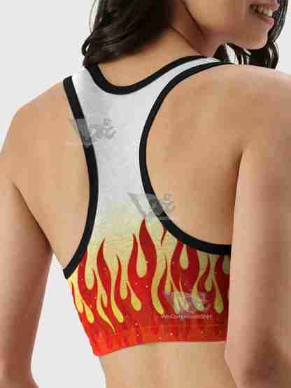 Kyojuro Fire Women Compression Active Wear Set
