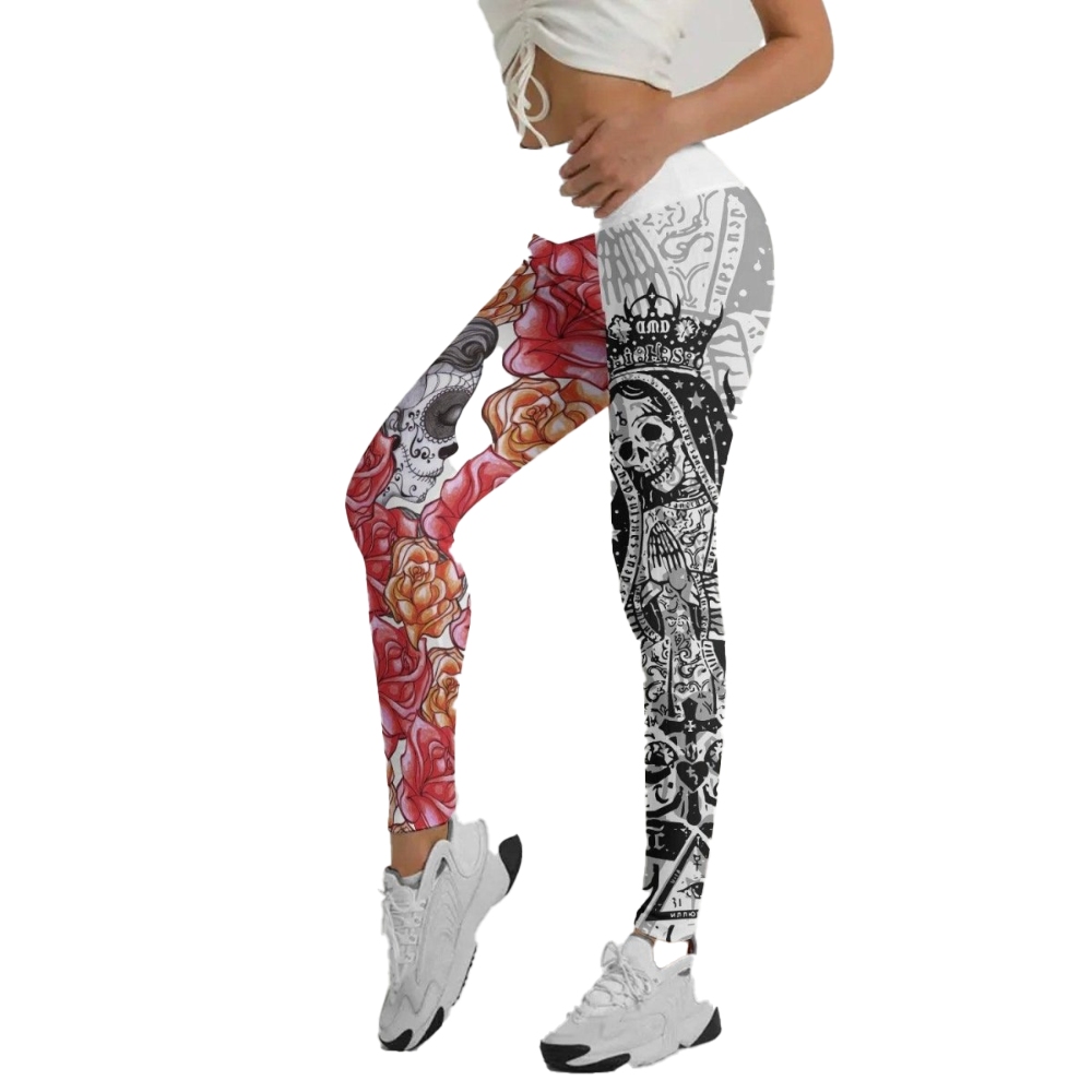 La Santa Muerte Women Compression Legging