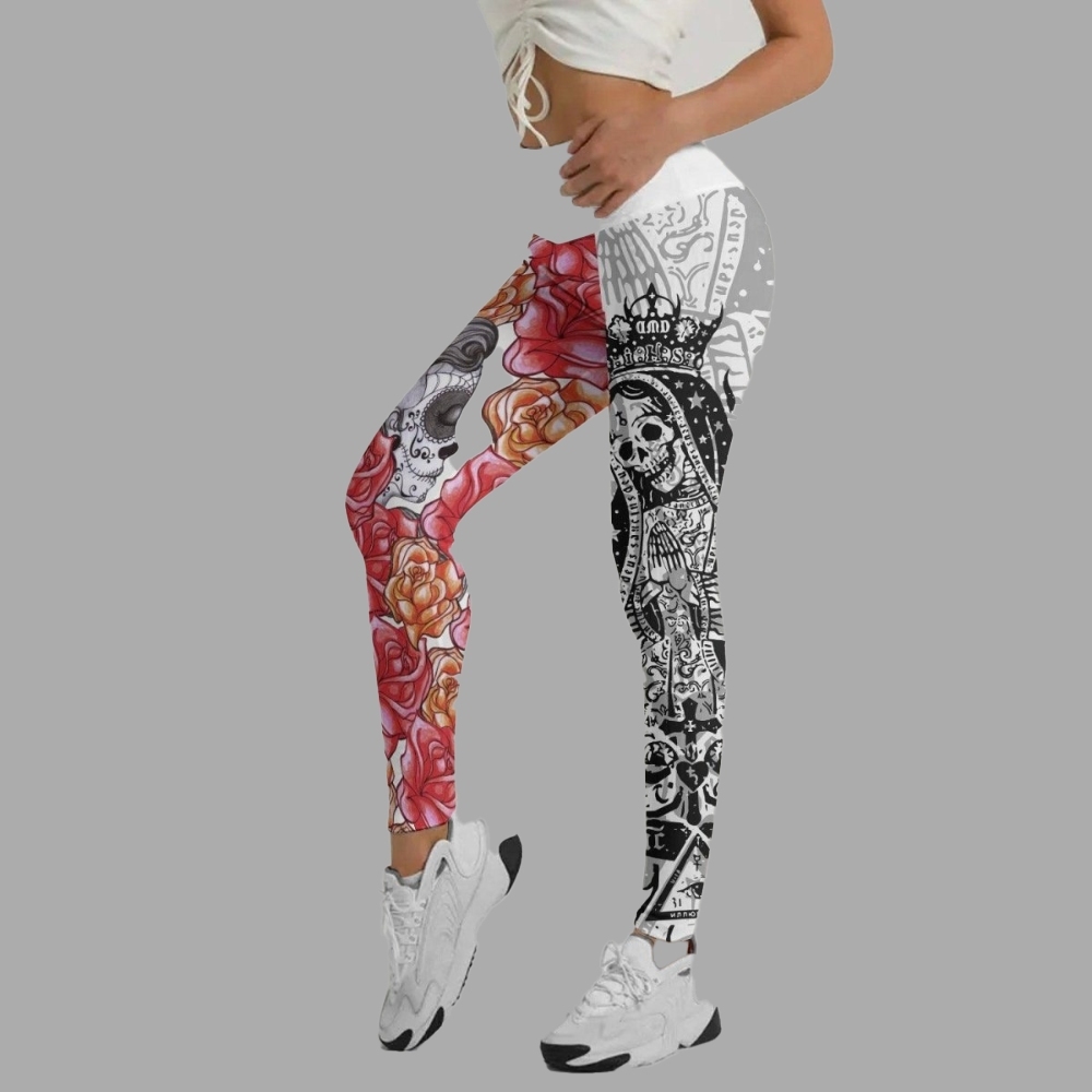 La Santa Muerte Women Compression Legging