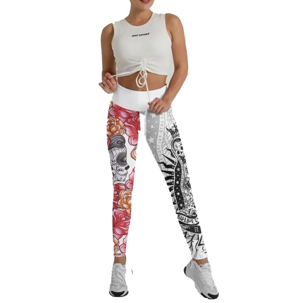 La Santa Muerte Women Compression Legging