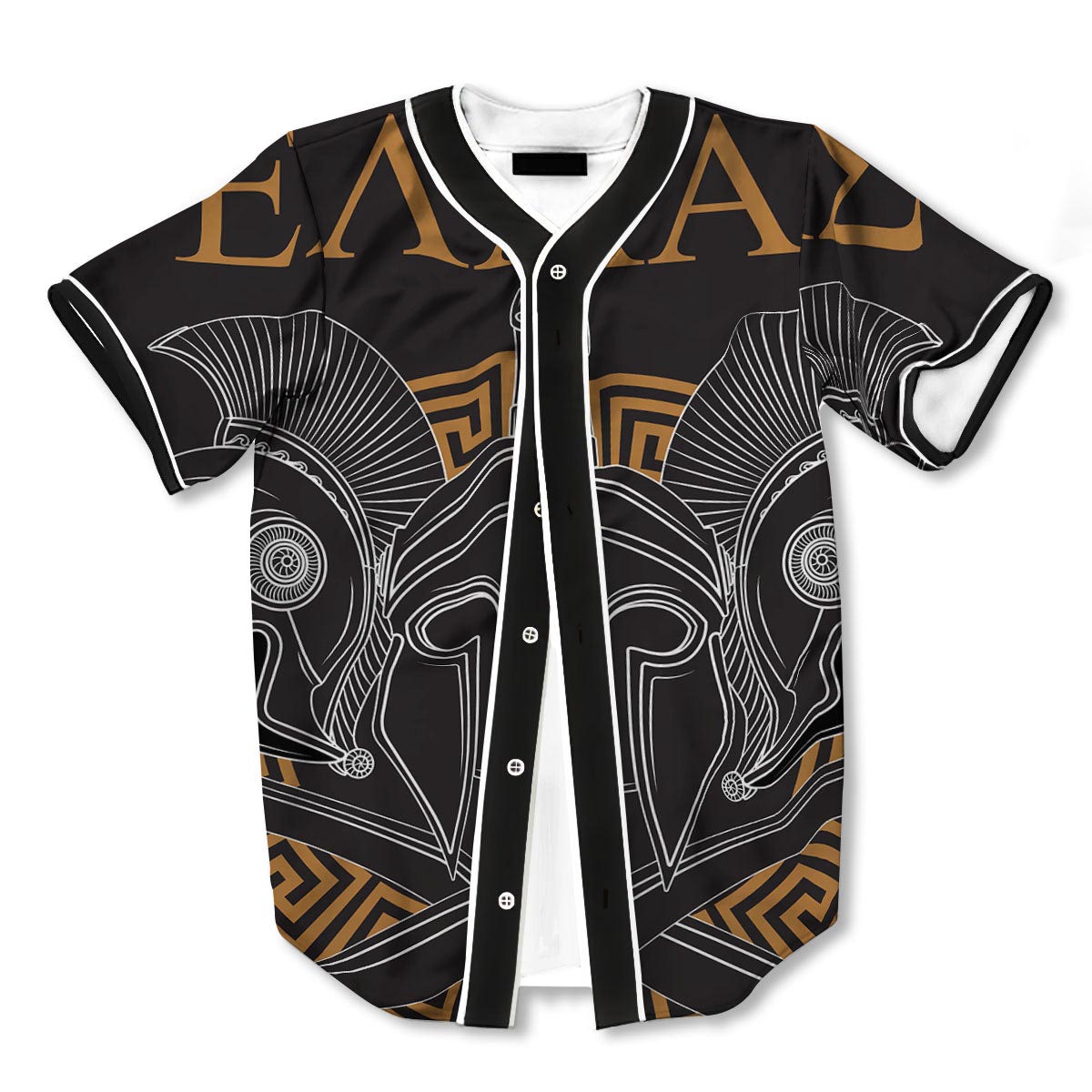 Labe Spartan Molon 3d Print Full Size Baseball Jerseys