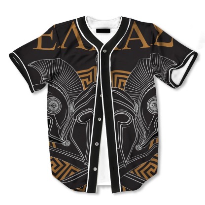 Labe Spartan Molon 3d Print Full Size Baseball Jerseys