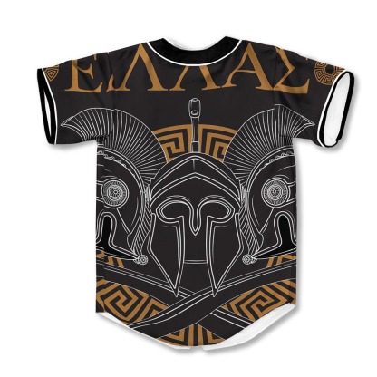 Labe Spartan Molon 3d Print Full Size Baseball Jerseys