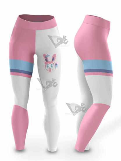 Lady Ribbon Fashion Women Compression Leggings