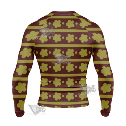Law Wano One Piece Long Sleeve Compression Shirt