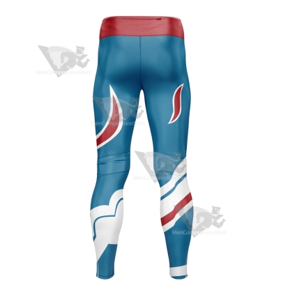 League Of Legends Yone Blue Men Compression Legging-MensCompressionShirt