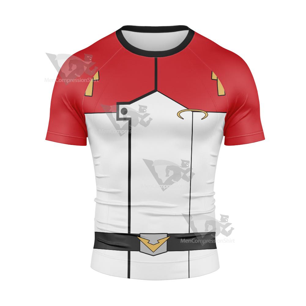 Legendary Defender Keith Red Cosplay Short Sleeve Compression Shirt