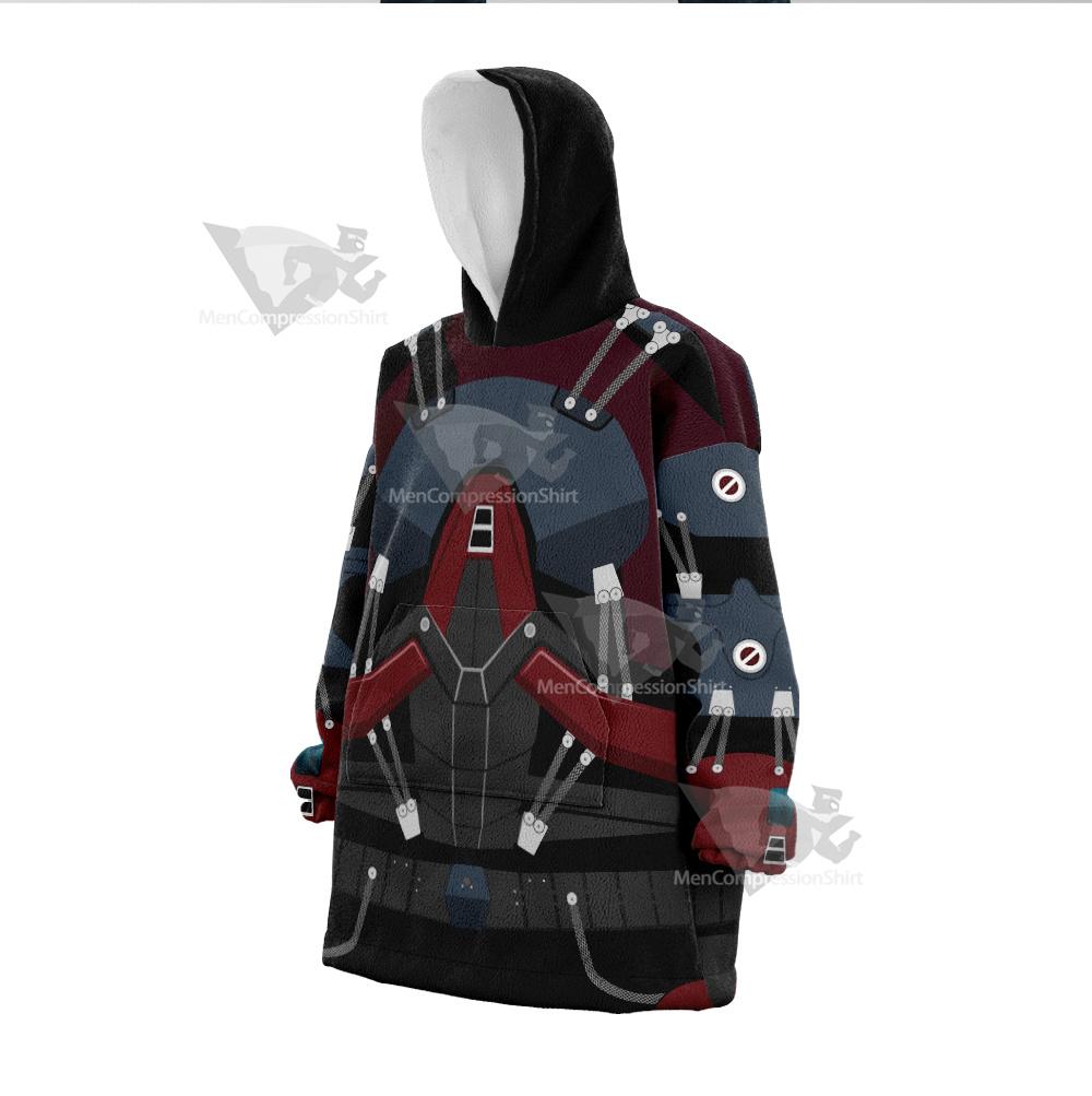 Dc Legends Of Tomorrow Atom Snug Oversized Blanket Hoodie