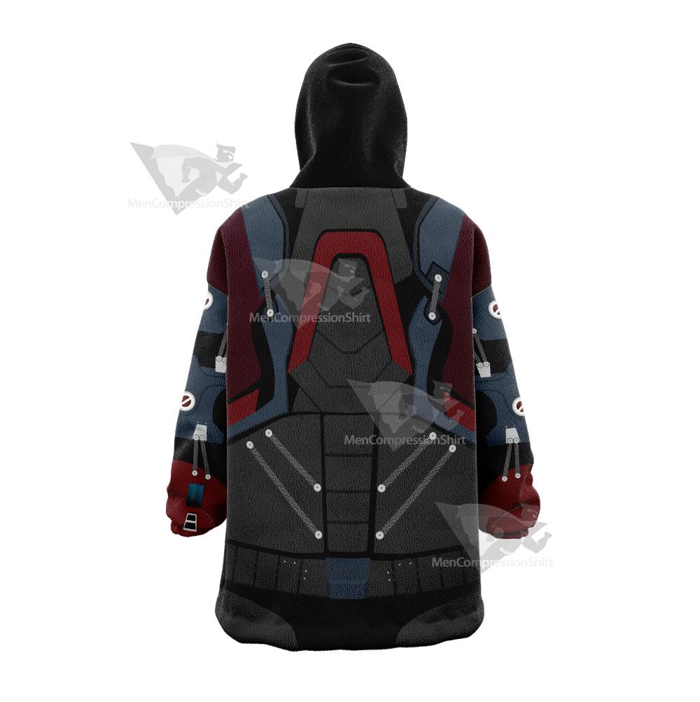 Dc Legends Of Tomorrow Atom Snug Oversized Blanket Hoodie