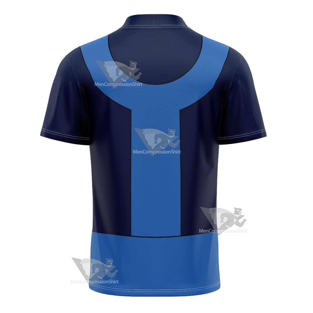 Legion Of Super Heroes Bouncing Boy Blue Cosplay Football Jersey