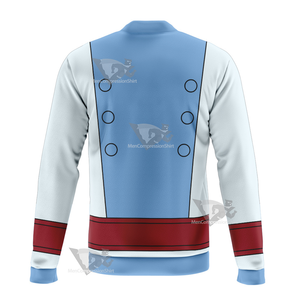 Legion Of Super Heroes Ferro Lad Blue Cosplay Bomber Jacket